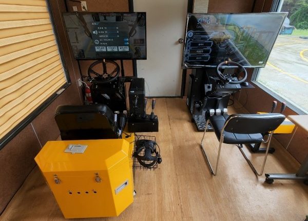 인제 군용 지게차 PC 시뮬레이터 공급